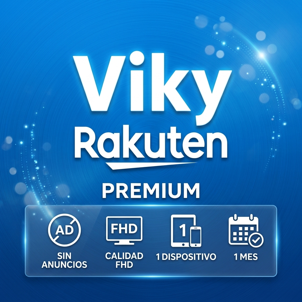 Viki Rakuten - Plan Premium | 1 Dispositivo (1 Mes) 🌟