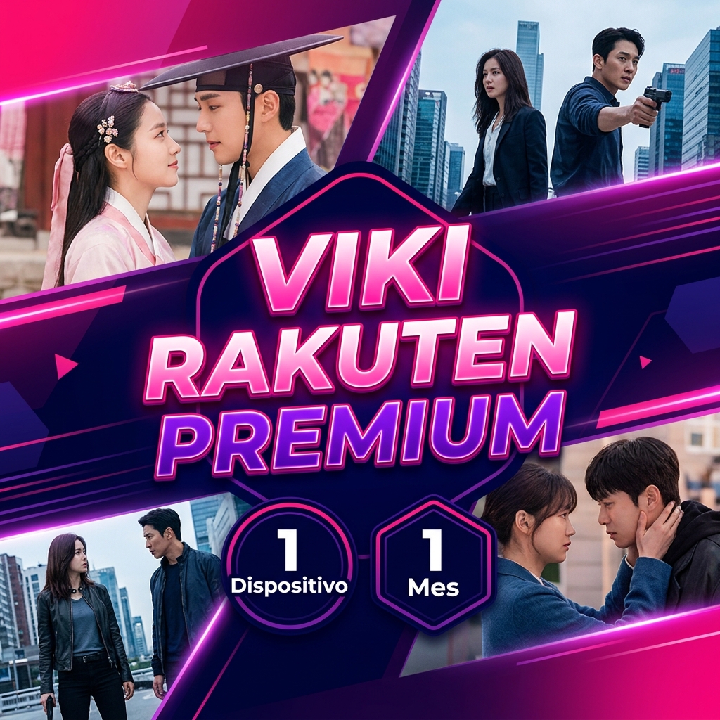 Viki Rakuten - Plan Premium | 1 Dispositivo (1 Mes) 🌟