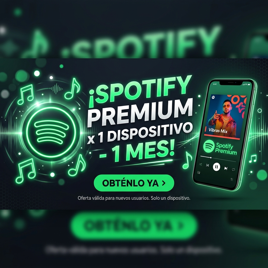 SPOTIFY PREMIUN 1 MES
